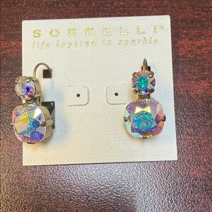 Sorrelli AB Crystal Drop Earrings. ECL4